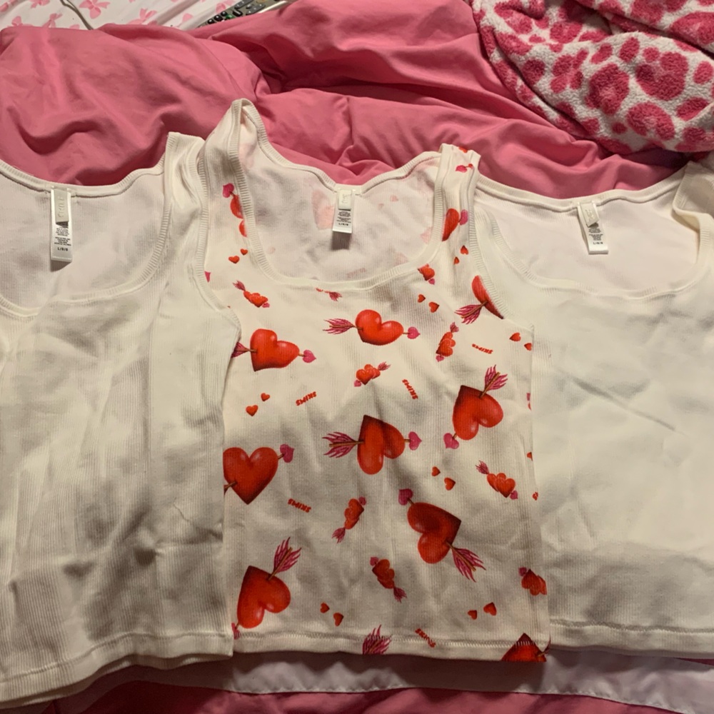 13 SKIMS Cotton Ribbed Tank Tops